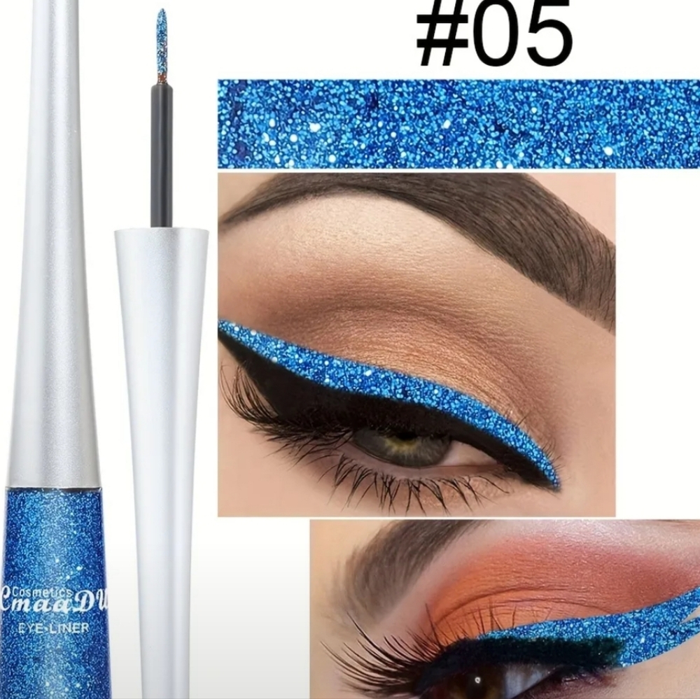 🧩♡Glitter liquid eyeliner